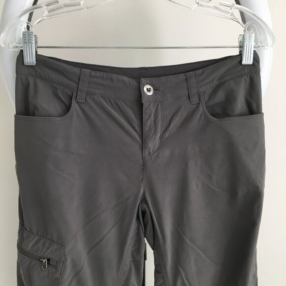 PATAGONIA Gray Zip Pockets Adjustable Length Drawstring Hiking Pant - Picture 6 of 16